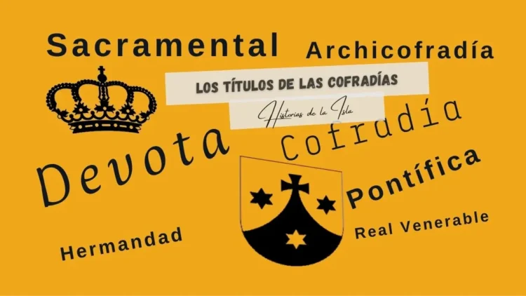 títulos de las cofradías y hermandades