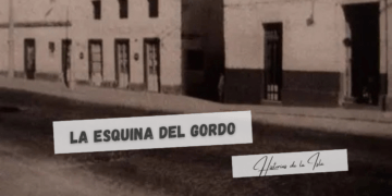 Fotografía histórica de la Esquina del Gordo en San Fernando Cádiz