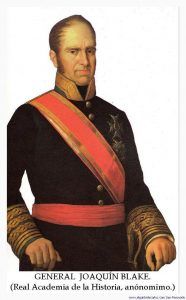 General Blake. Fuerte de Matagorda
