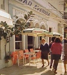 Bar Avenida. Década de los ochenta del Siglo XX.