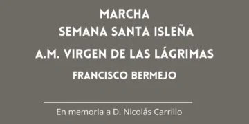 semana santa isleña, marcha dedicada a d.. nicolás carrillo