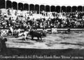 El día del Carmen del año 1871, tuvo lugar la inauguración de la nueva plaza de toros, ubicada en la calle San Marcos, junto a la huerta de Nicola.