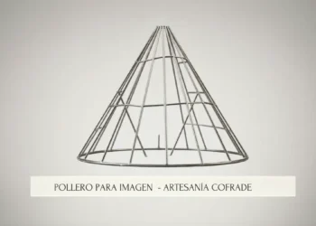 pollero para manto de una imagen mariana