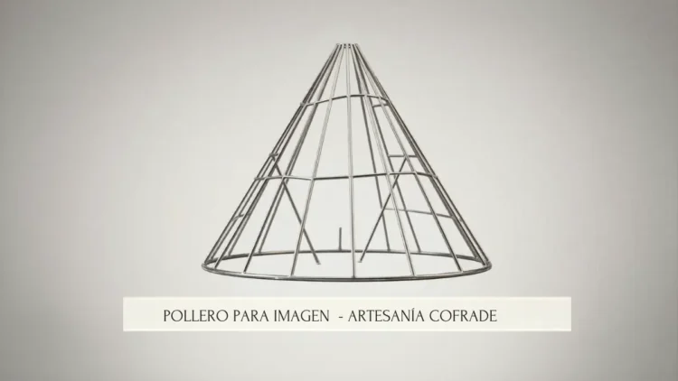 pollero para manto de una imagen mariana