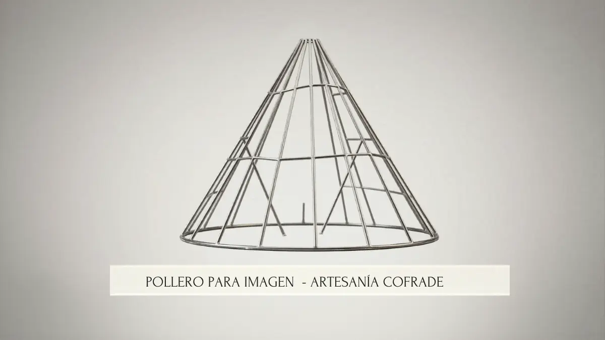 pollero para manto de una imagen mariana